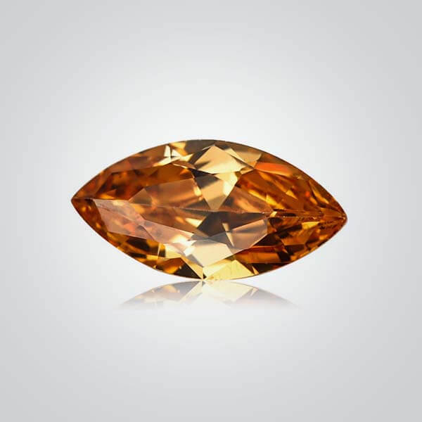 Cubic Zirconia Champagne, Marquise