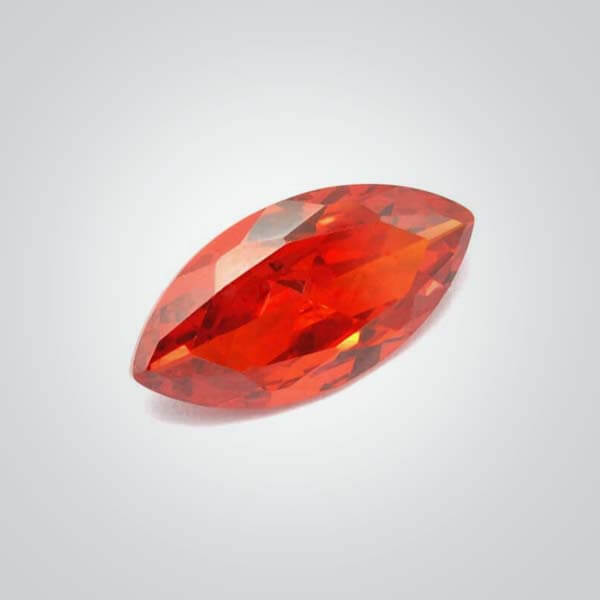 Cubic Zirconia Orange, Marquise