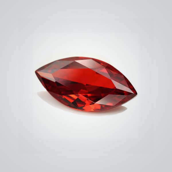 Cubic Zirconia Red, Marquise