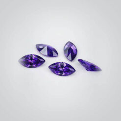 Cubic Zirconia Violet, Marquise
