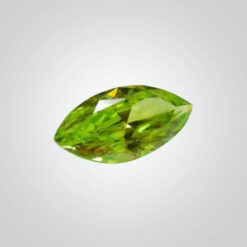 Cubic Zirconia Apple Green, Marquise