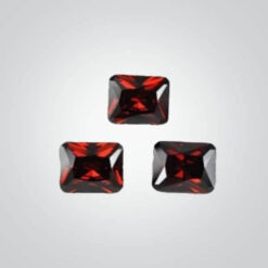 Cubic Zirconia Garnet, Octagon