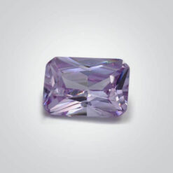 Cubic Zirconia Lavender, Octagon
