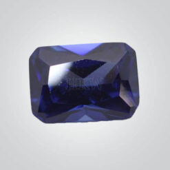 Cubic Zirconia Tanzanite, Octagon