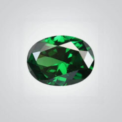 Cubic Zirconia Green, Oval