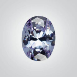 Cubic Zirconia Lavender, Oval