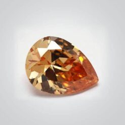 Cubic Zirconia Champagne, Pear