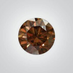 Cubic Zirconia Brown, Round