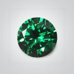 Cubic Zirconia Green, Round