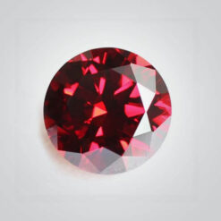 Cubic Zirconia Red, Round
