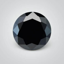 Cubic Zirconia Black, Round