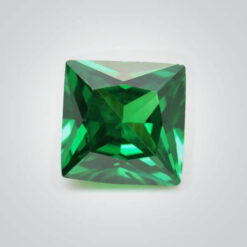 Cubic Zirconia Green, Square