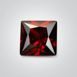 Cubic Zirconia Garnet, Square