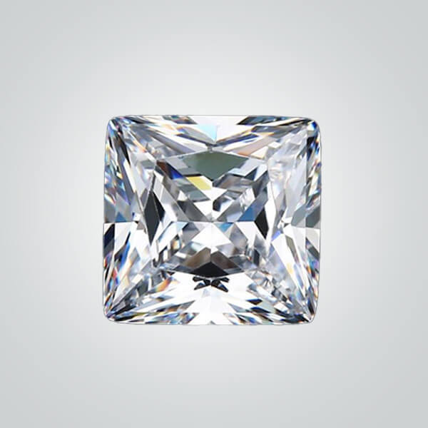 Cubic Zirconia White AAA, Square