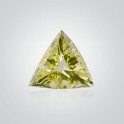 Cubic Zirconia Canary Yellow 6A, Triangle