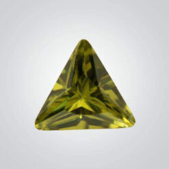 Cubic Zirconia Olive, Triangle