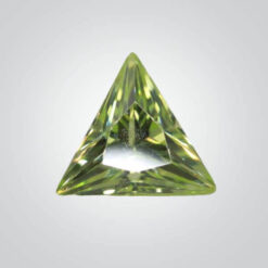Cubic Zirconia Peridot, Triangle