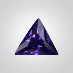 Cubic Zirconia Amethyst, Triangle