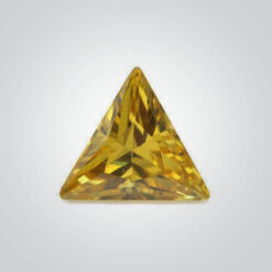 Cubic Zirconia Yellow, Triangle