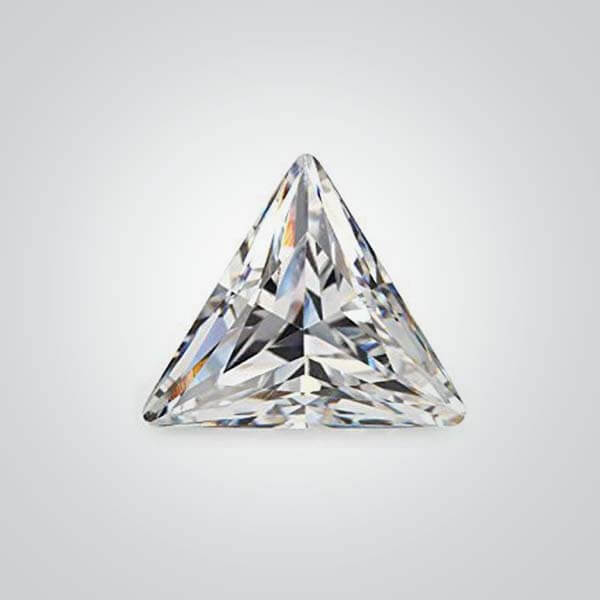 Cubic Zirconia White AAA, Triangle