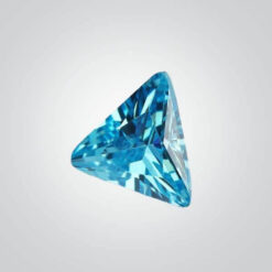 Cubic Zirconia Aquamarine, Triangle
