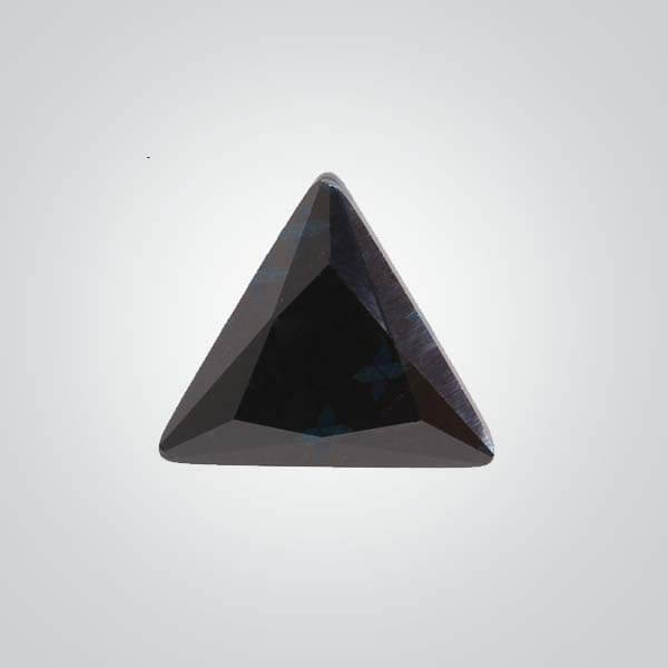 Cubic Zirconia Black, Triangle