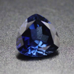 Cubic Zirconia Blue Sapphire, Trillion