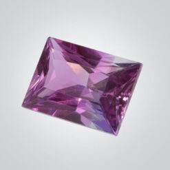 Bi-Color Kunzite/Blue Sapphire, Baguette