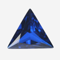 Lab Created Blue Sapphire# 34 (Medium), Triangle