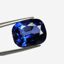 Lab Created Blue Sapphire# 34 (Medium), Cushion