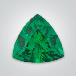 Lab Created Colombian Emerald (Inclusions), Trillion