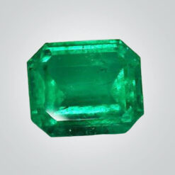 Lab Created Colombian Emerald (Inclusions), Octagon