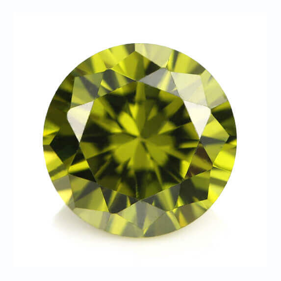 Cubic Zirconia Olive