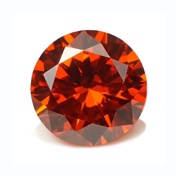 Cubic Zirconia Orange