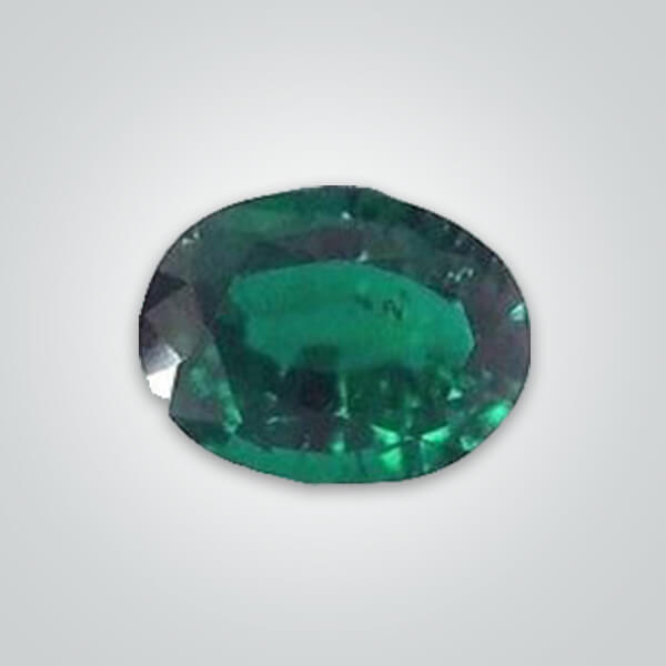 Lab Created Emerald (Inclusion), Cushion