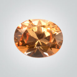 Lab Created Morganite Peach, Baguette