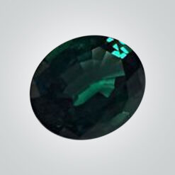Synthetic Gemstones Dark Green Tourmaline# 152, Oval
