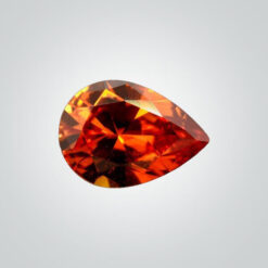 Lab Created Padparadscha# 55, Pear