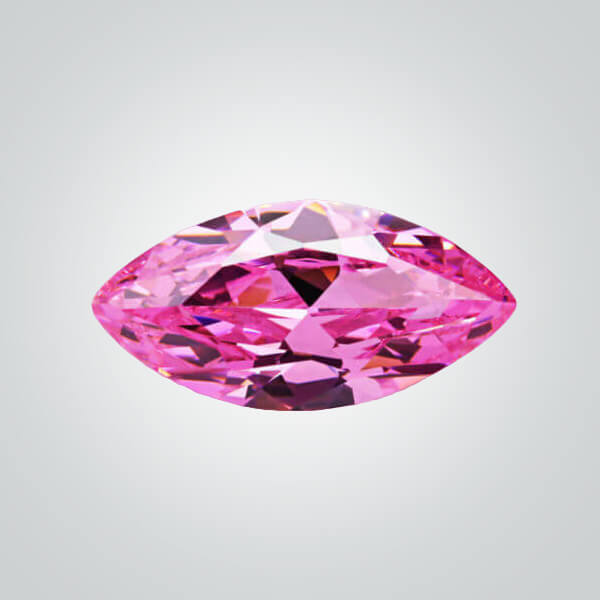 Lab Created Pink Sapphire# 3 (Dark), Marquise