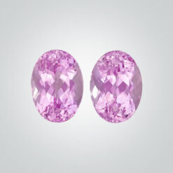 Lab Created Pink Sapphire# 1.5 (Light), Oval