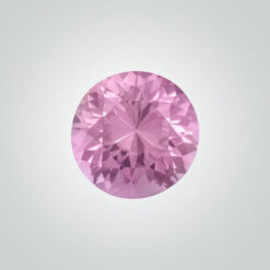 Lab Created Pink Sapphire# 1.5 (Light), Round