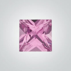 Lab Created Pink Sapphire# 1.5 (Light), Square