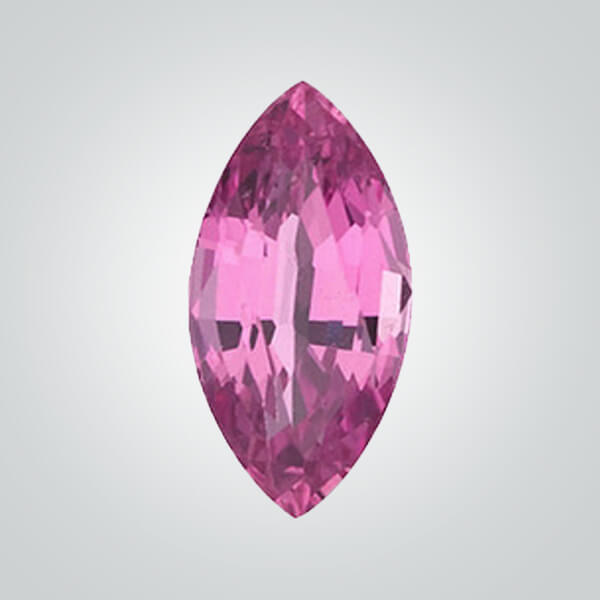 Lab Created Pink Sapphire# 2 (Medium), Marquise