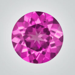 Lab Created Pink Sapphire# 2 (Medium), Round