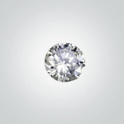 Lab Created White Sapphire# 12, Round
