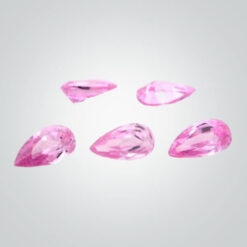 Cubic Zirconia Pink, Pear