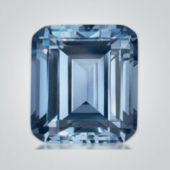 Lab Created Pulled Czochralski Cornflower Blue Sapphire, Emerald