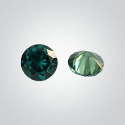 Cubic Zirconia Color Change Green To Blue
