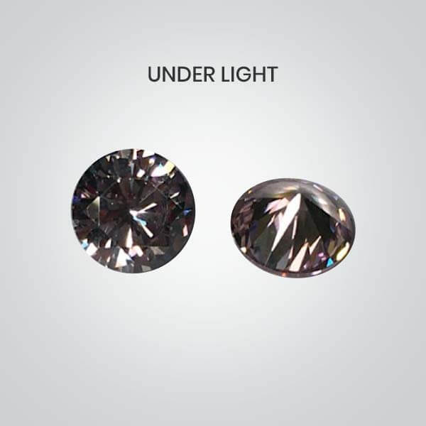 Cubic Zirconia Color Change Green To Rose - Image 2