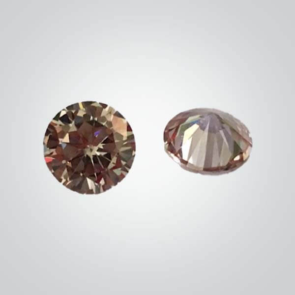 Cubic Zirconia Color Change Pink To Silver